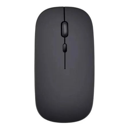 Mouse Inalámbrico Bluetooth Recargable Portatil Negro