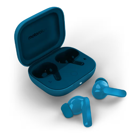 Auricular In Ear Bluetooth Motorola Buds Bass Blue Jewel
