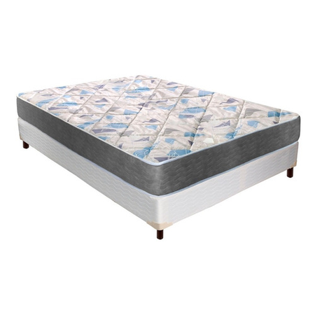 Colchón + Sommier Espuma 2 Plazas Inducol Family Plus 140x190x18 70kg
