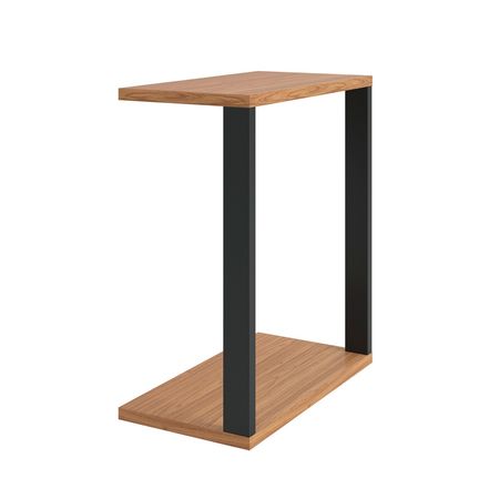 Mesa Arrime Auxiliar Apoyo Sillon Cama MDF 60 cm Industrial