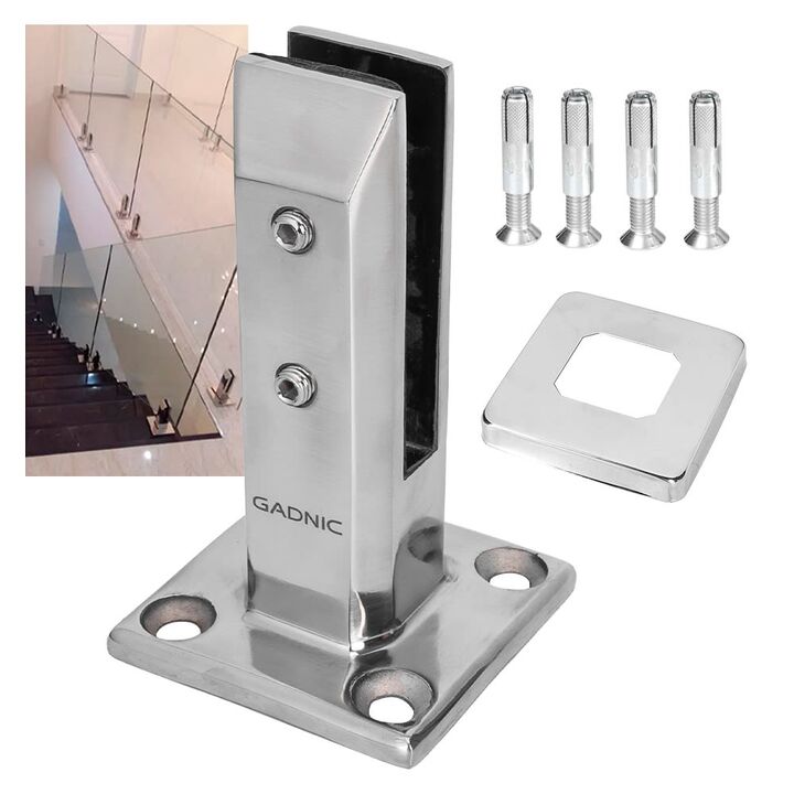 Mini Poste Gadnic Acero Inoxidable Para Balcones Piletas Escaleras - Vista 1