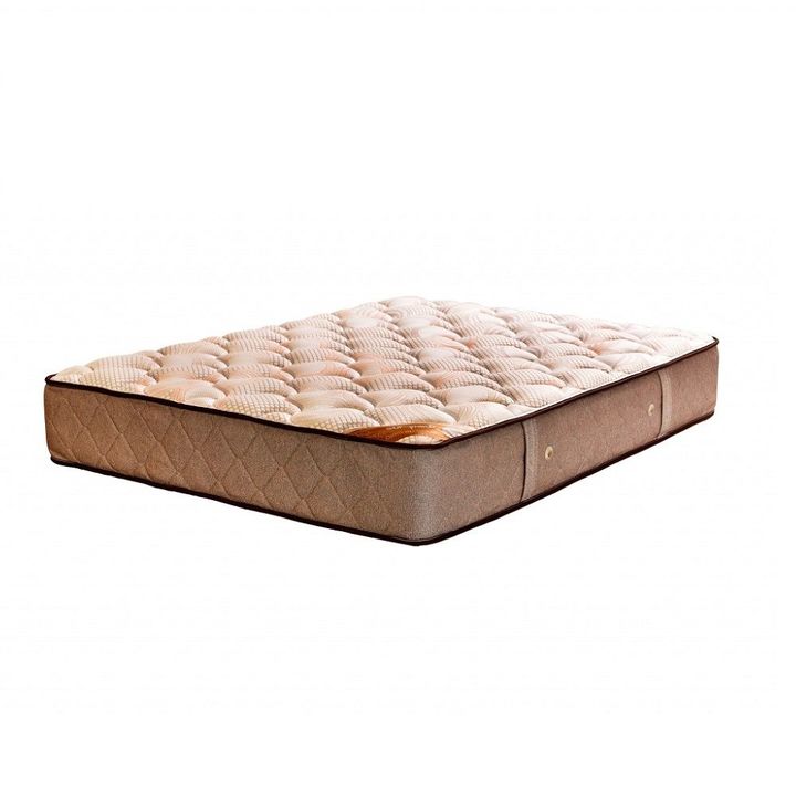 Colchón de Resortes 2 Plazas 140cm x 190cm MAXIKING SILENCIO DE CIELO Tela Jackard de Piquet - Vista 1