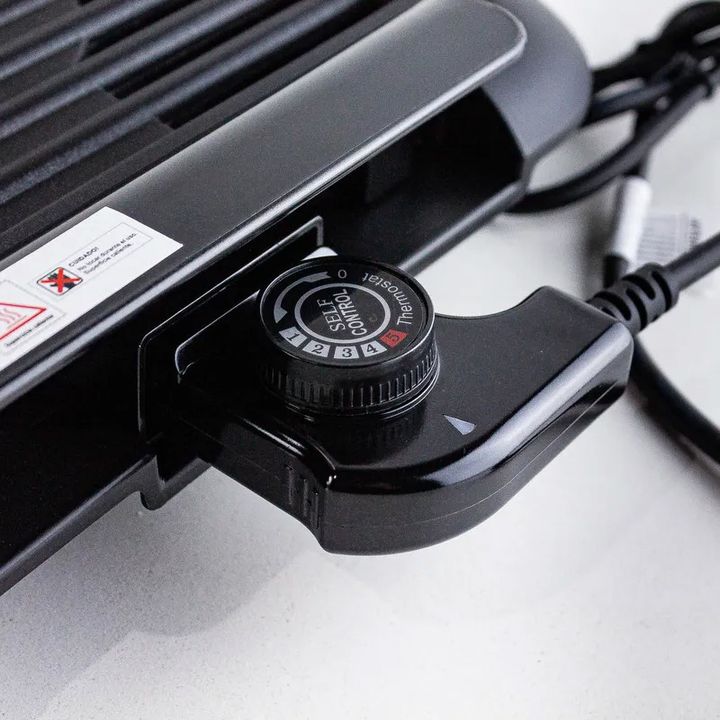 Parrilla Eléctrica Gazale Grill Plancha Antihumo 1200w - Vista 4