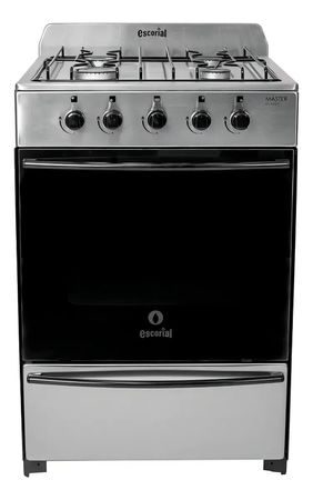 Cocina Escorial Master Classic Gas Natural Acero Inox 56cm