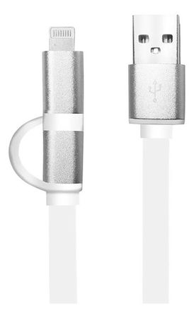 Cable Lightning Y Micro Usb 2 En 1 Argomtech