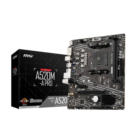 Motherboard MSI A520M-A PRO AMD Socket AM4 DDR4