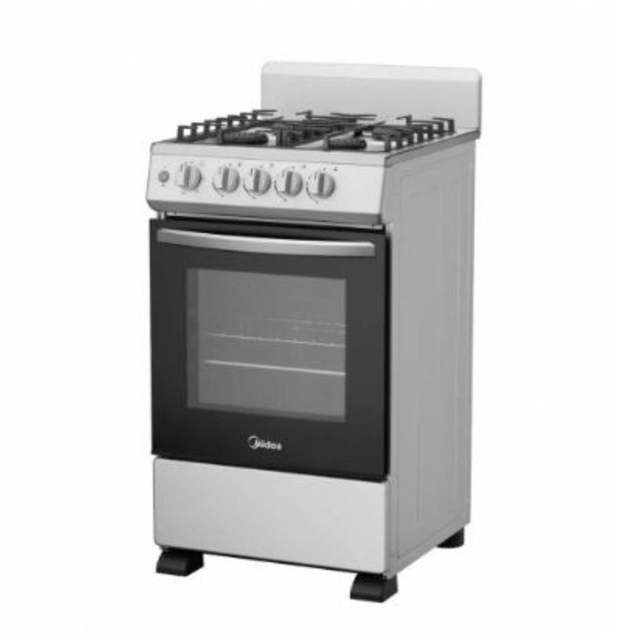 Cocina Multigas 4 Hornallas 50cm 20tmg4pgar1 Gris Midea - Vista 4