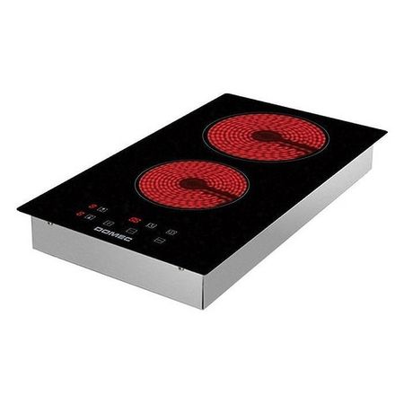 ANAFE DOMEC T02 VITROCERAMICO 2 HORNALLAS TOUCH DE APOYO O EMPOTRAR