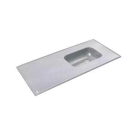 Mesa Durafort Linea Eco S|Zocalo Gris Oscuro 1.40M x 0.60M