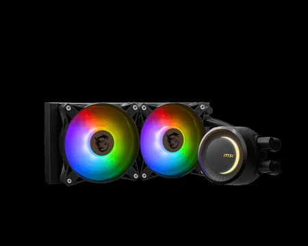 Water Cooling MSI MAG CORELIQUID E240 2x CPU Cooler 240mm Black