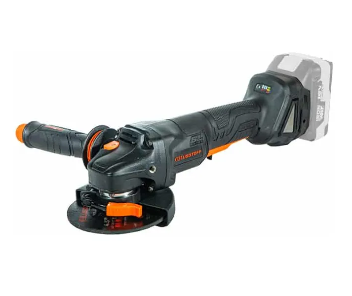 Amoladora Angular Inalambrica Lusqtoff Aml115-9b Sin Bateria Negro 50 - Vista 2