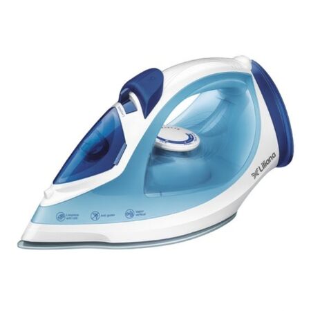 Plancha A Vapor Liliana RPV925 Base Ceramica Extragrande 2100W Vapor Vertical