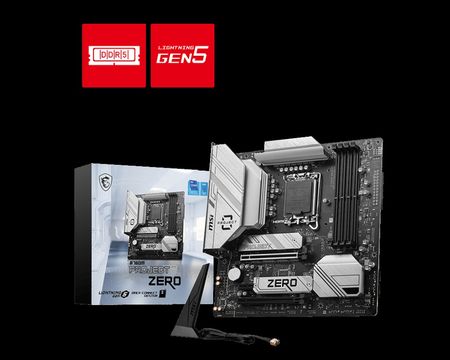 Mother MSI B760M PROJECT ZERO DDR5 1700