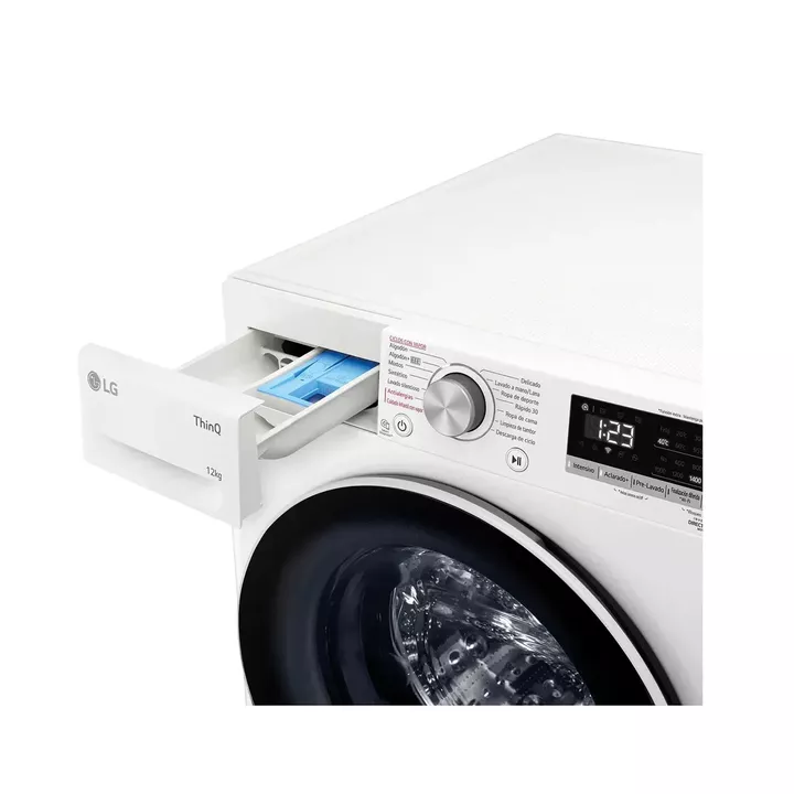 Lavarropas Inverter LG Wm12wvc4s6 12 Kg Carga Frontal Wifi - Vista 8