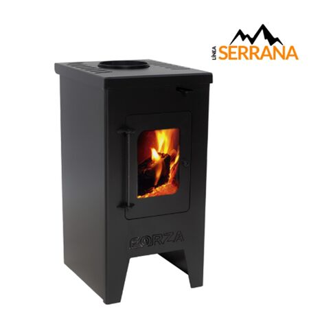 Estufa A Leña De Pie Forza 7500 Kc F-7500