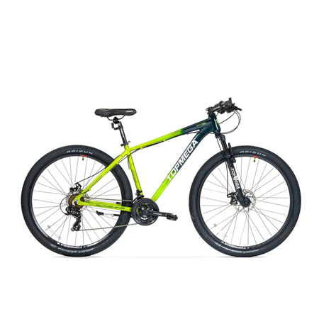 Bicicleta MTB Topmega Sunshine Talle M R29 21V Verde Lima Disco Mec.