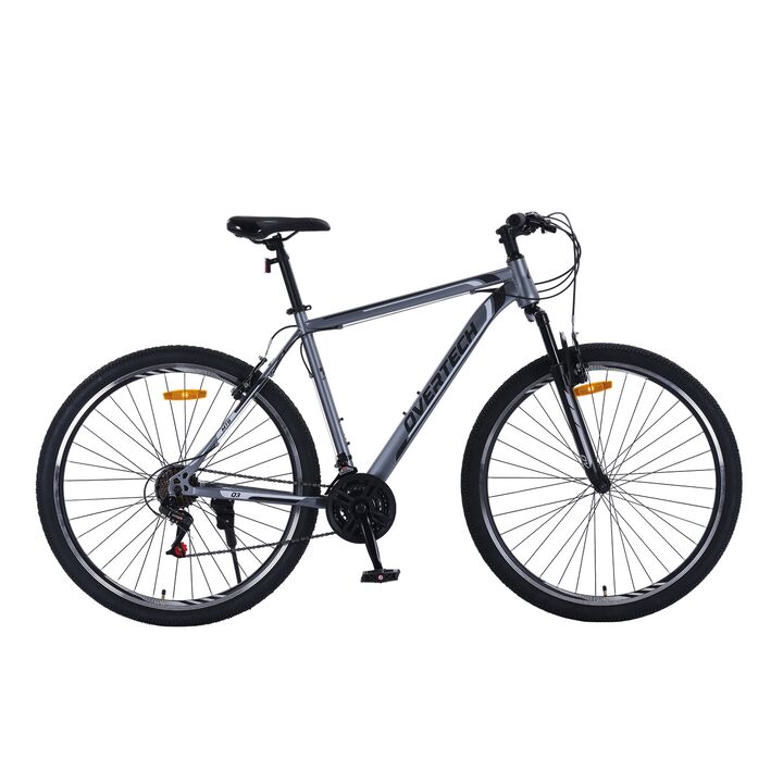 Bicicleta Mtb Overtech R29 Q3 Con Suspensión 21 Velocidades - Vista 8