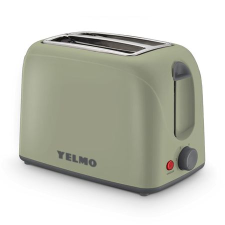 Tostadora Yelmo 700w Doble Boca Verde