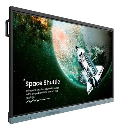 Pantalla Interactiva 4k 65'' Benq Re6504 Empresarial Tactil Negro