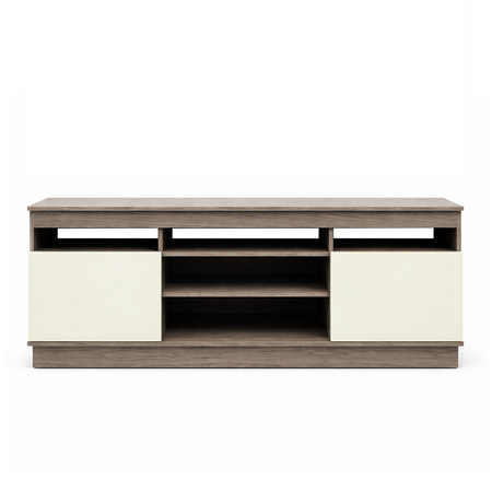 Rack para TV 2 Puertas Reforzado Maximo Milan Golden Oregon