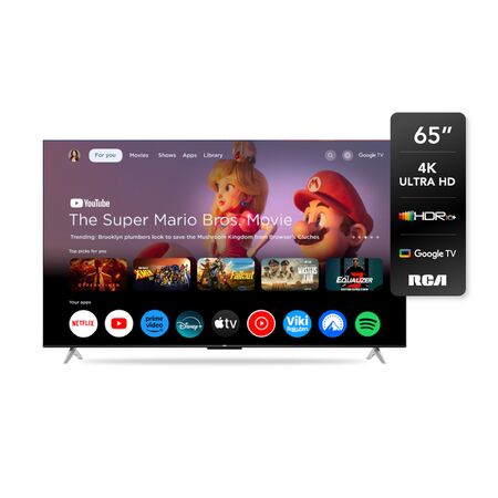 Smart TV RCA 65" LED C65P7UHD Google TV