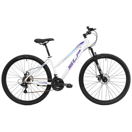 Bicicleta Slp Mtb 5 Woman R29 Talle 16 Blanco-Celeste-Violeta