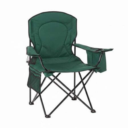 SILLoN PLEGABLE CAMPING STEEL HOME 80X45CM VERDE