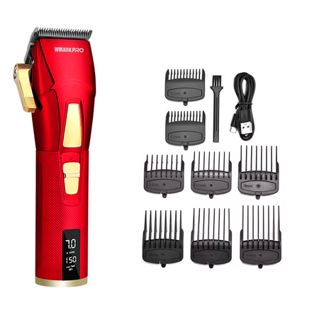 Maquina Cortadora De Pelo Inalám. Wmark NG-2036 Pantalla Led