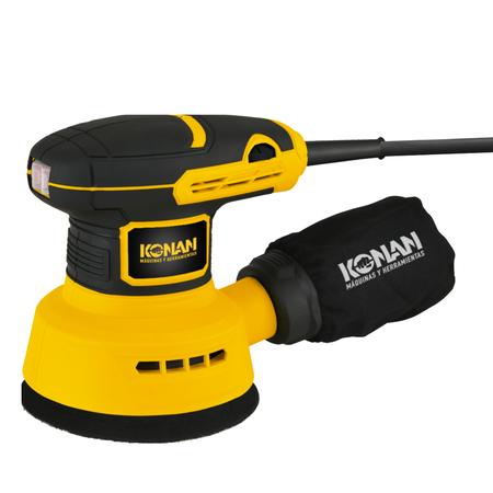 Lijadora Roto Orbital Konan 300w 125mm Velocidad Variable