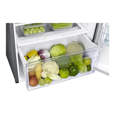 Heladera Silver Inverter No Frost 380 Lts. Con Dispenser Samsung