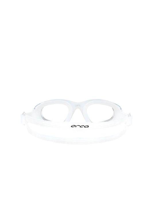 Antiparras Orca Killa Comfort Unisex Natación Blanco - Vista 2