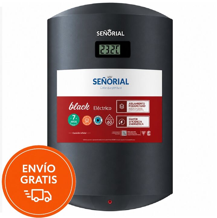 Termotanque Electrico Digital Señorial 60L Carga Inferior TSBE-60 - Vista 5
