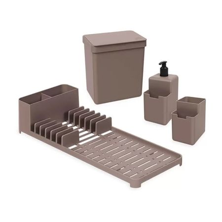 Kit Organizador De Cocina Coza Warm Gray ( 99311/1126)