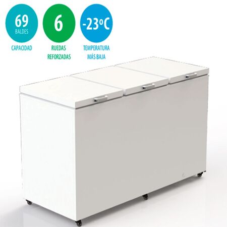 FREEZER FIH-1200 680W 1193L  INELRO