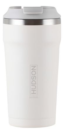 Vaso Isotérmico Para Café De 470ml Color Crema Hudson Crema Vasos De Café