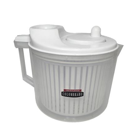 Escurridor Centrifugador Secador Verduras Manija - Colombraro
