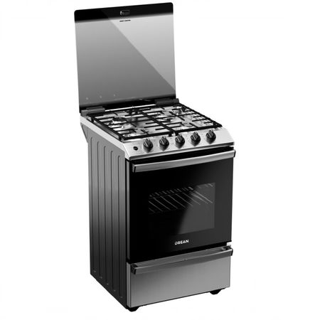 Cocina Drean 56Cm 4 Hornallas  Cd5614Ai0 Inoxidable