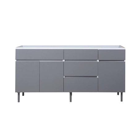 Bajomesada Gris Polar RICCHEZZE Moduladad 160 CM Premium