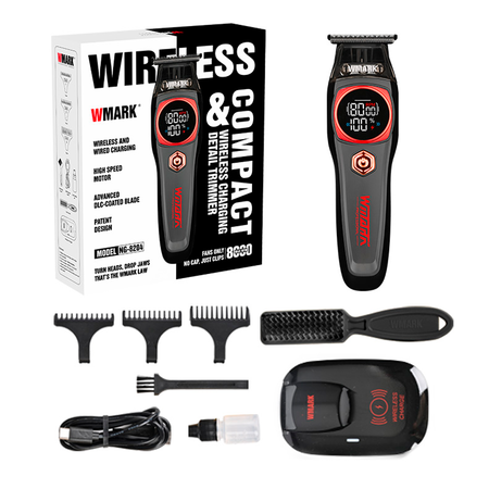 Trimmer Inalámbrica Wmark NG-8204 8000 Rpm Pantalla Digital