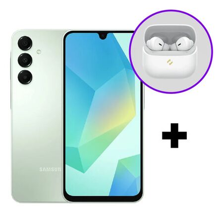 Combo Celular Samsung A16 128/4GB + Auriculares Havit TW982