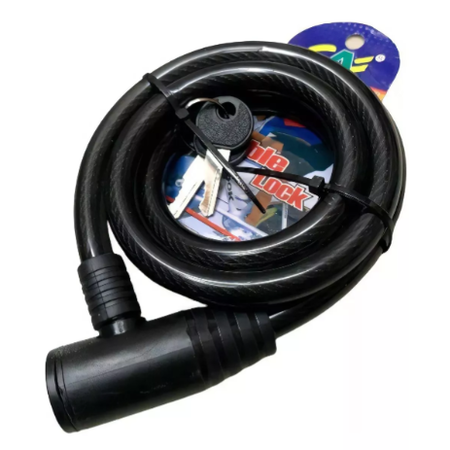 Linga Cadena Para Bici Moto Acero Trenzado