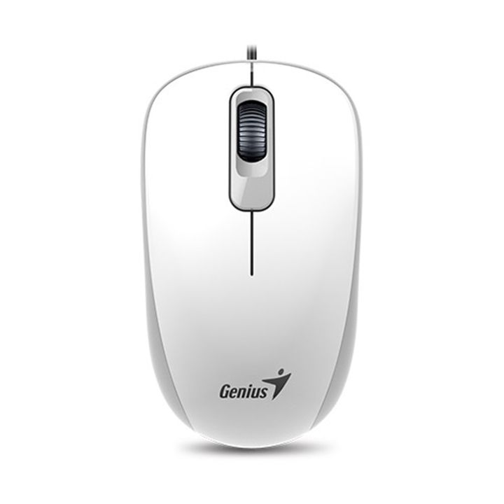 Mouse Genius DX-110 USB Blanco 1200 DPI - Vista 2