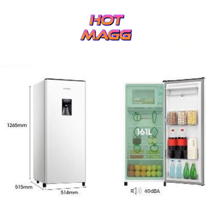 Heladera 179l Rl230ww4au Blanca Hisense - Vista 7