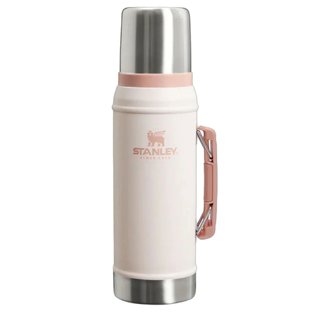 Termo Stanley Original Clásico 950 ml Con Manija Rosa Palo
