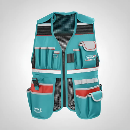 Chaleco Porta Herramientas Total Ttvt16025 Bolso 17 Bolsillo