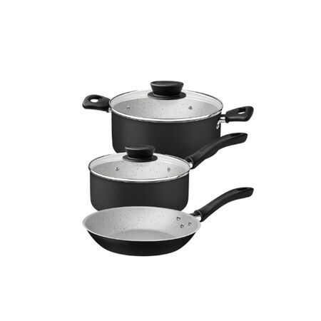 Bateria Aluminio Antiadherente 3 Piezas Linea Linz Tramontina 27899/499