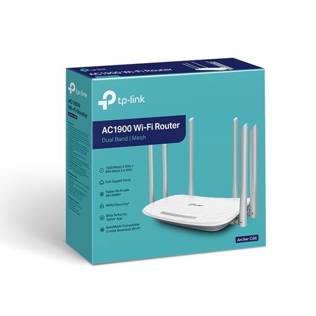 Router 4P Tp-Link Archer C86 Ac1900 Dual Band