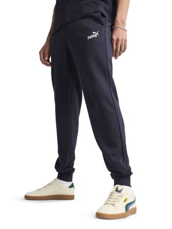 Pantalón Puma Essentials No.1 Logo Sporstyle Hombre Moda Azul
