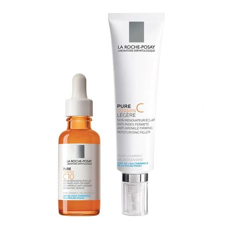 Combo La Roche Posay Antiedad Pure Active C10 + Hyalu C Pnm