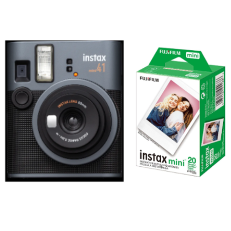 Camara instantanea Fujifilm Instax Mini 41 con 20 Fotos